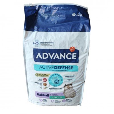 Advance Hindili Kısır Kedi Maması Hairball Tüy Yumağı Önleyici (Açık Mama)