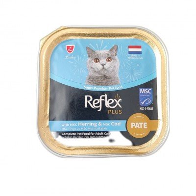 Reflex Ringa ve Morina Balıklı Kedi Yaş Mama 85 Gr