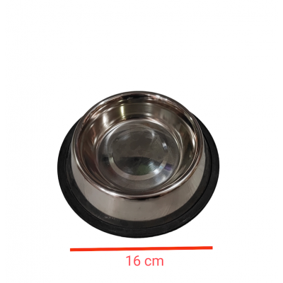 Çelik Mama-Su Kabı 16 cm