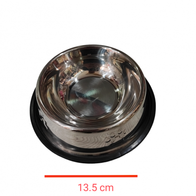 Çelik Mama Su Kabı 13.5 cm