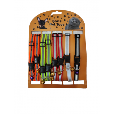 Kedi Boyun Tasması Fosforlu Desen