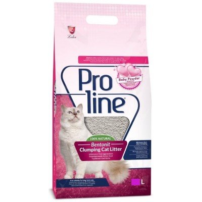 PROLINE BENTONIT KEDI KUMU 10 LT(BEBEK PUDRA KOKULU) 