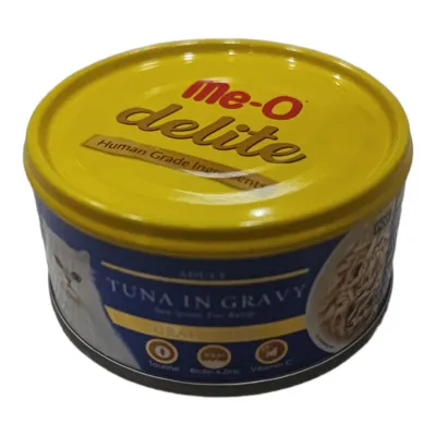 Me-o Konserve Kedi Maması 80 Gr Sos İçinde Ton Balığı 