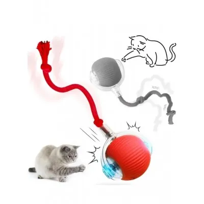 Şarjlı Kedi Topu Kuyruklu (Renk Farklılık Gösterebilir)