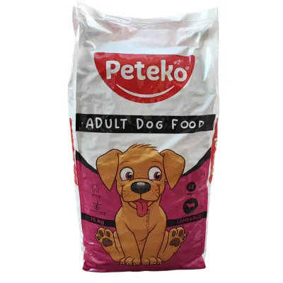 Peteko Köpek Maması Kuzu Etli 15 Kg